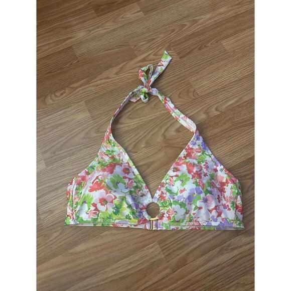 Shade & Shore Other - Shade & Shore Floral Bikini Top Size XL